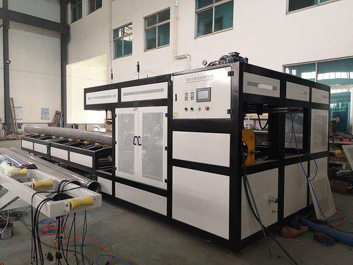 After tested 500mm PVC pipe socketing machine